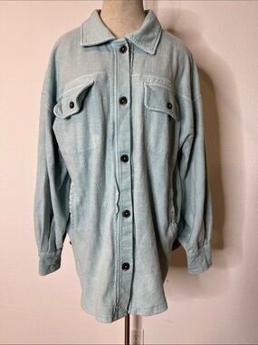 Free People Ruby Oversize Button-Up Jacket Shacket